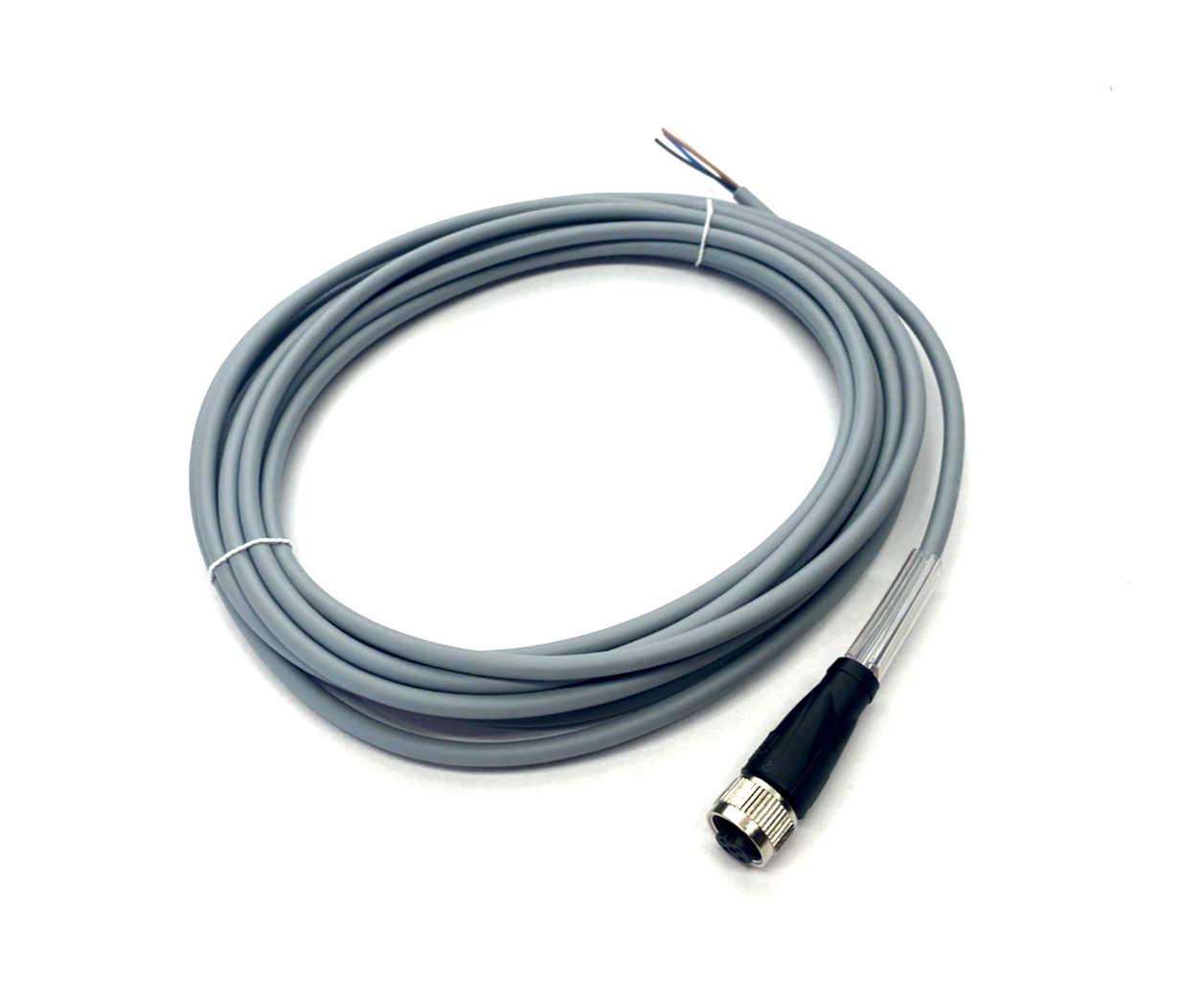 Pepperl+Fuchs V1-G-5M-PUR Female Cordset M12 4-Pin To Leads 5m 034442 - Maverick Industrial Sales