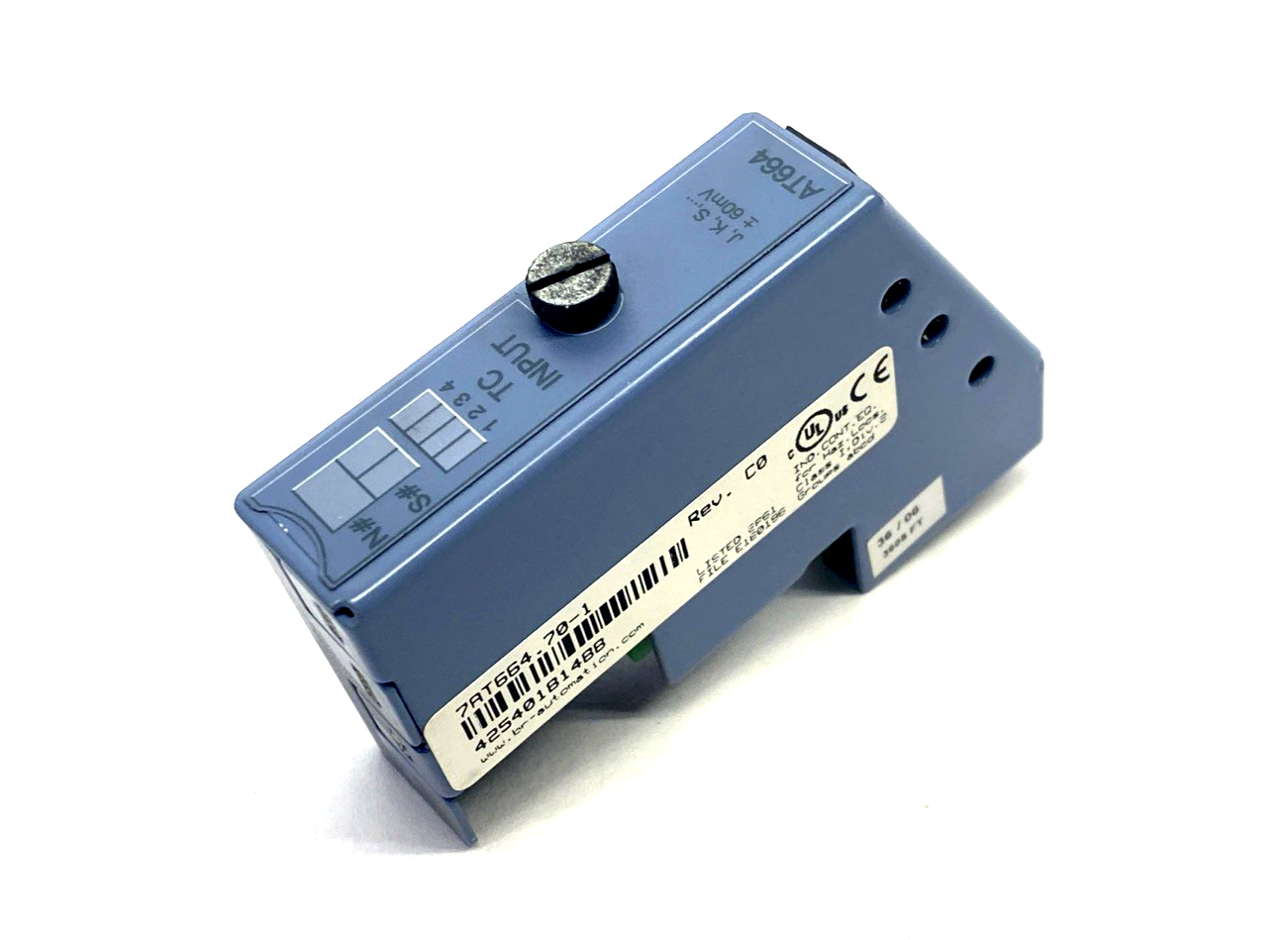 B&R Automation 7AT664.70-1 Rev. C0 AT664 2003 Analog Input Module, 4 Input - Maverick Industrial Sales