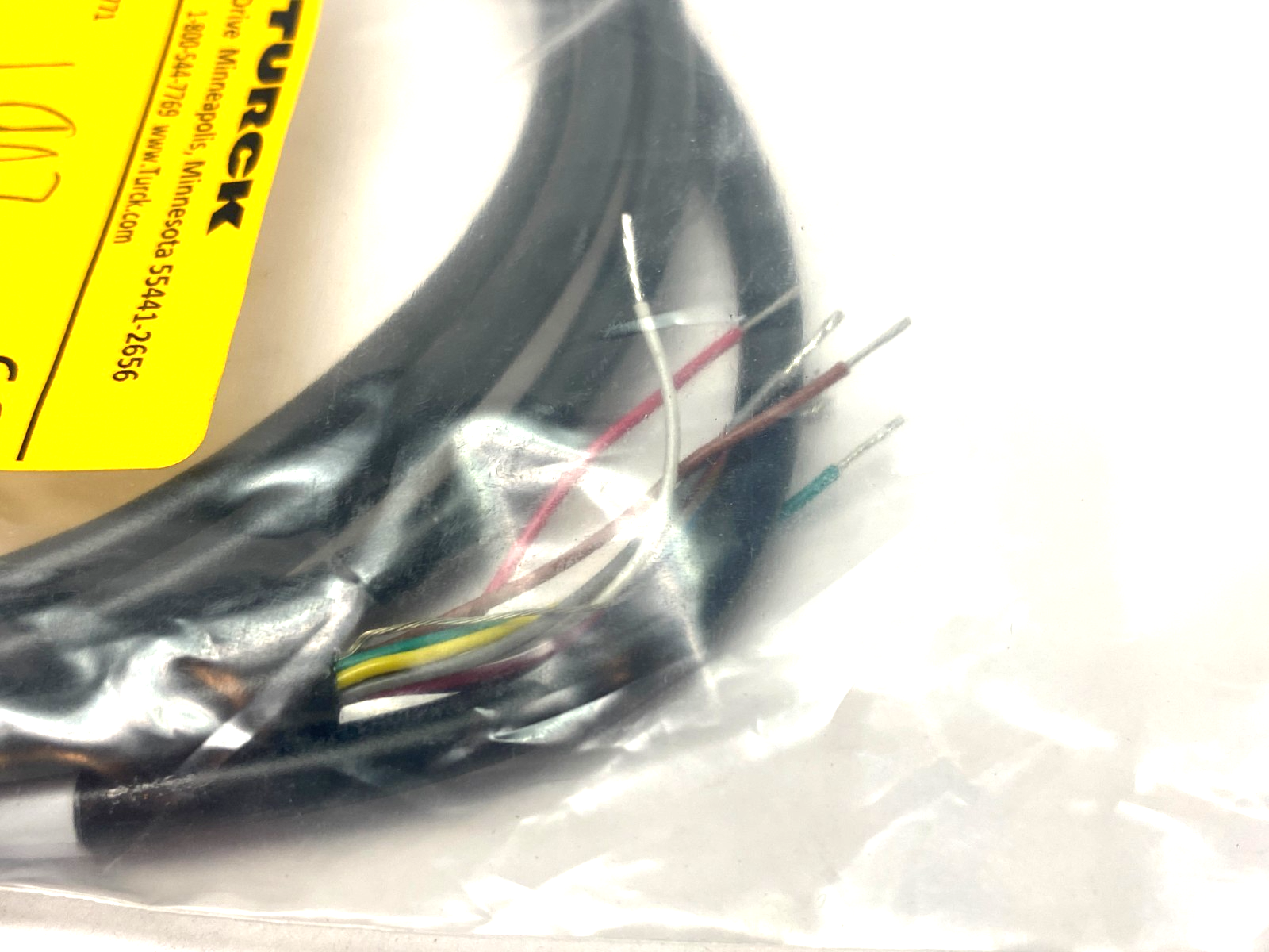 Turck WKC 8T-2/S760/S771 Eurofast Single Ended Cordset Angle M12 8-Pin UX01252 - Maverick Industrial Sales