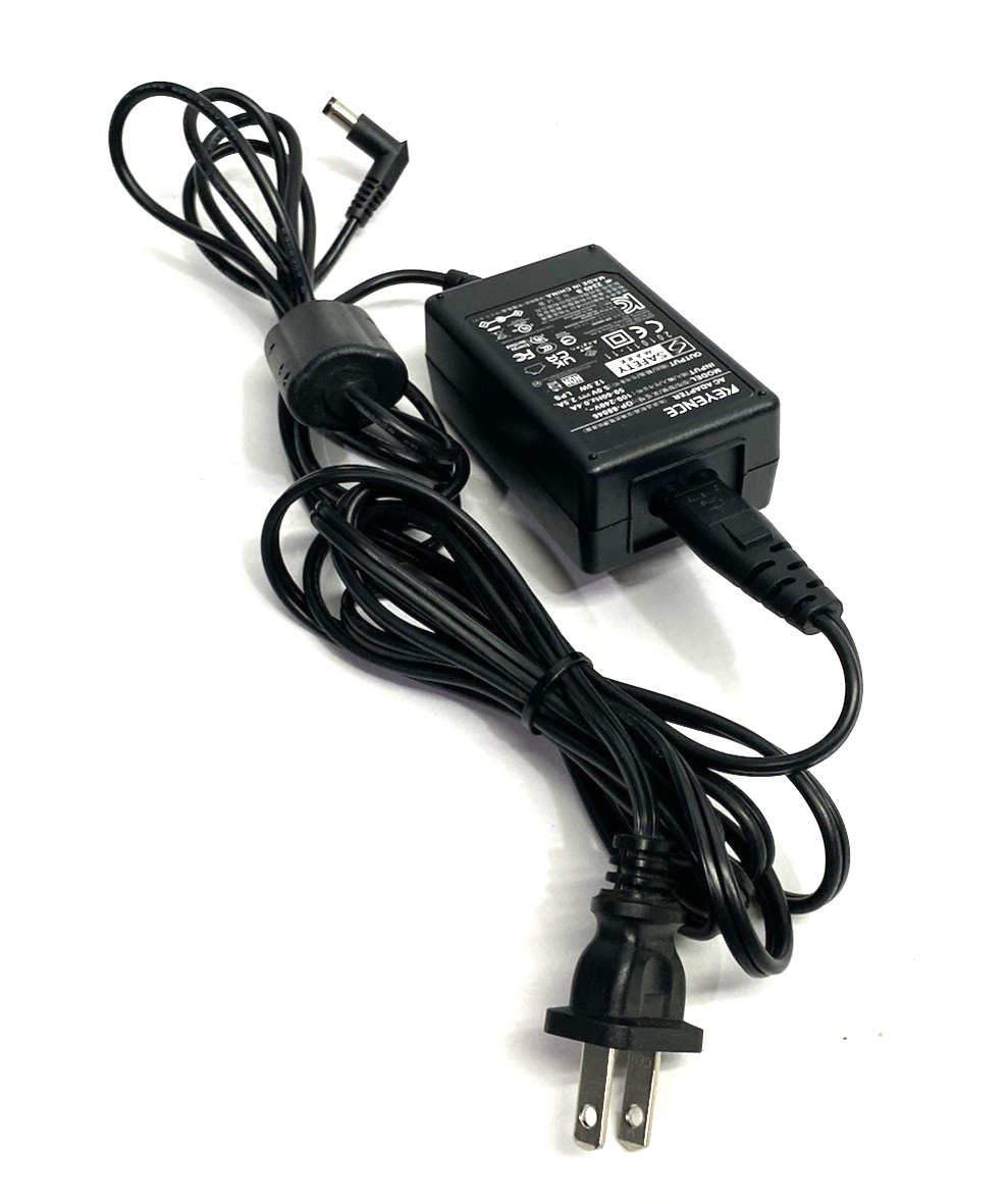 OP-88046 | Keyence Code Reader AC Adapter 100-240V 0.4A - Used - Maverick Industrial Sales