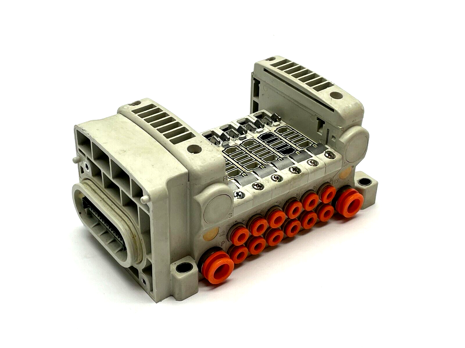 SMC VV5QC11-06N3FD0 Plug-In Base Mounted Manifold - Maverick Industrial Sales