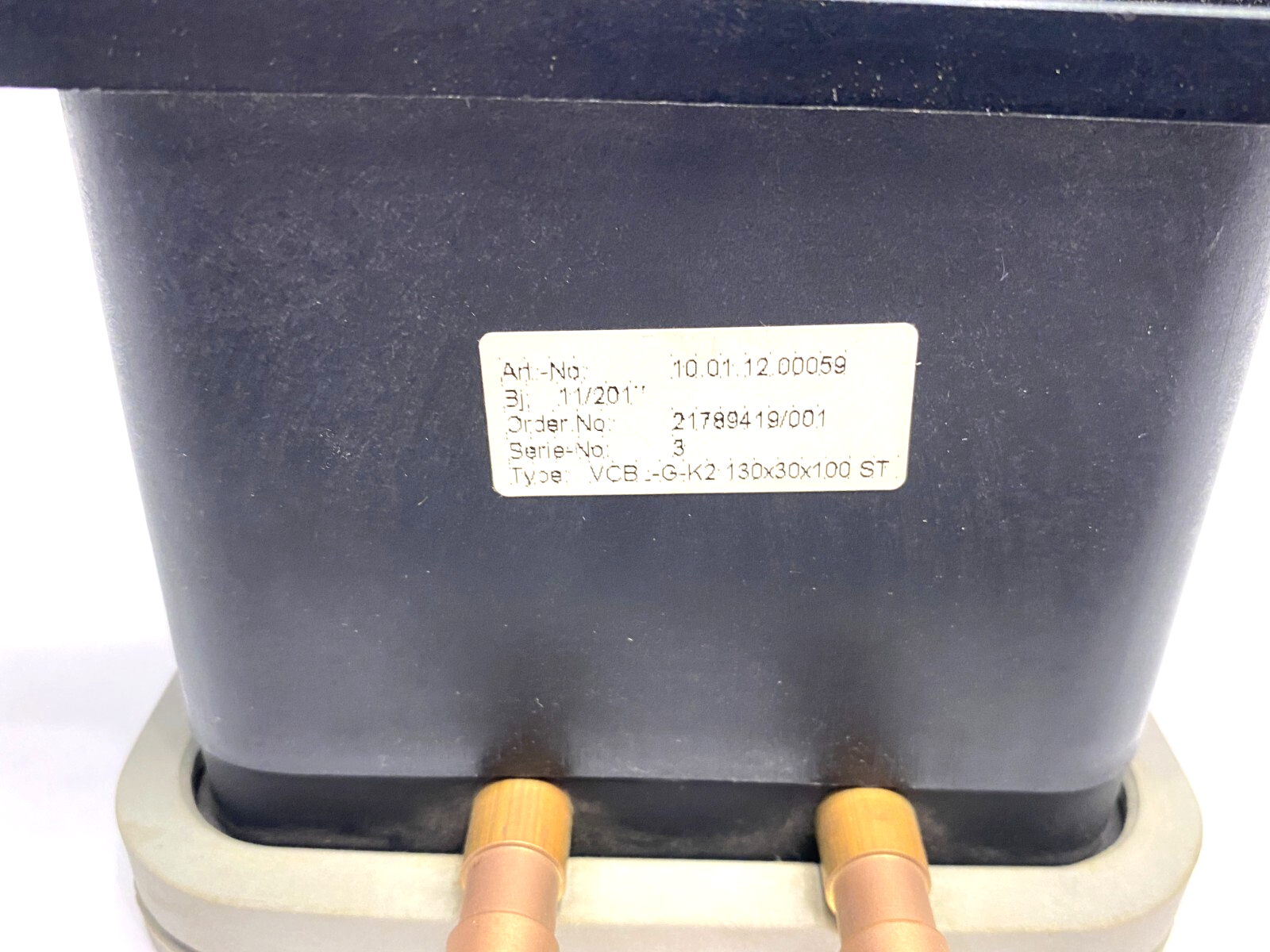 Schmalz 10.01.12.00059 Vacuum Pod Block VCBL-G-K2 130x30x100 ST NO TOP PAD - Maverick Industrial Sales