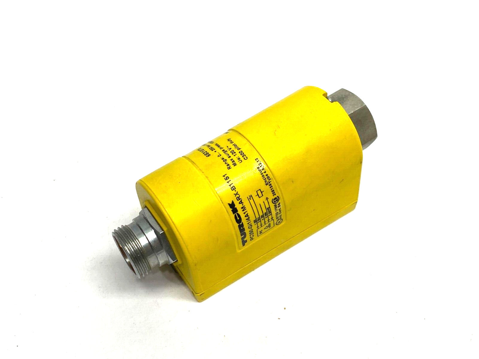 Turck PC250-Gi1/4A1M-ARX-B1151 Pressure Sensor with Relay Output 6831075 - Maverick Industrial Sales