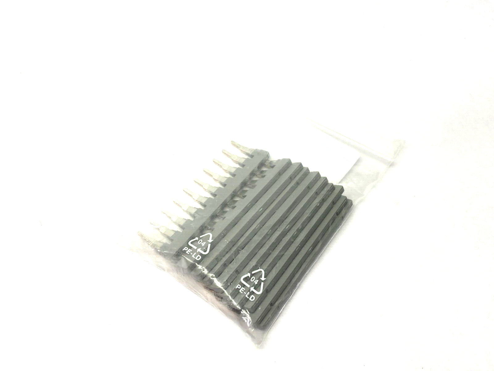 Phoenix Contact EBS 10-8 Gray Insertion Jumper Bridge 3118135 PKG OF 10 - Maverick Industrial Sales