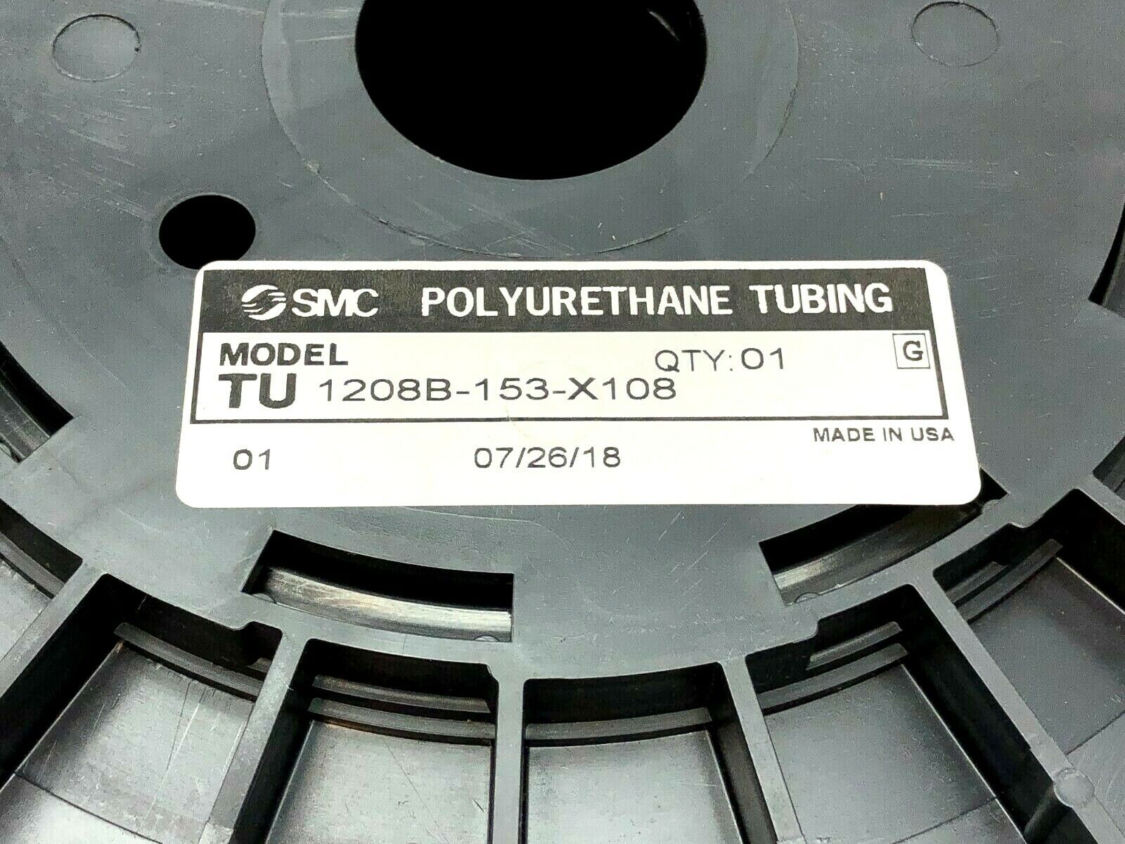 SMC TU1208B-153-X108 Polyurethane Black Tubing - Maverick Industrial Sales
