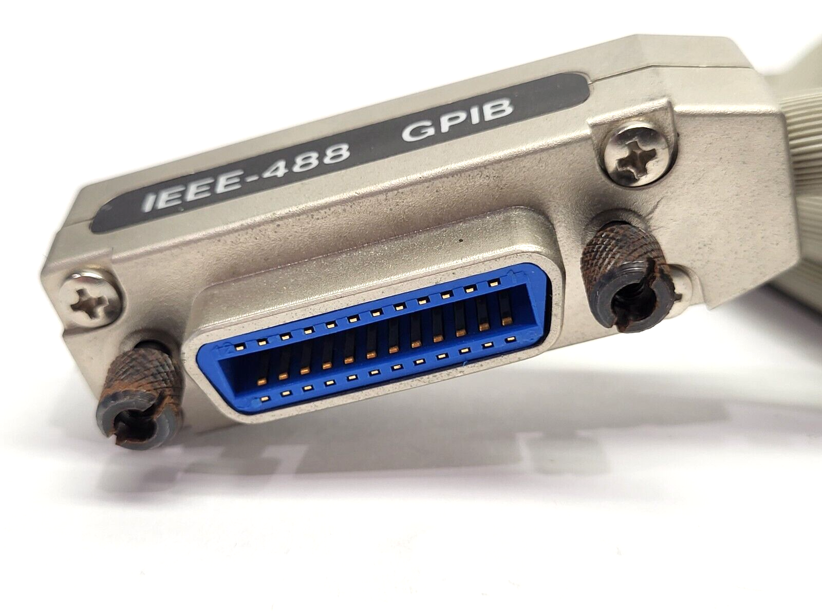 Unbranded IEEE-488 GPIB Cordset Male to Female Connectors 97" - Maverick Industrial Sales