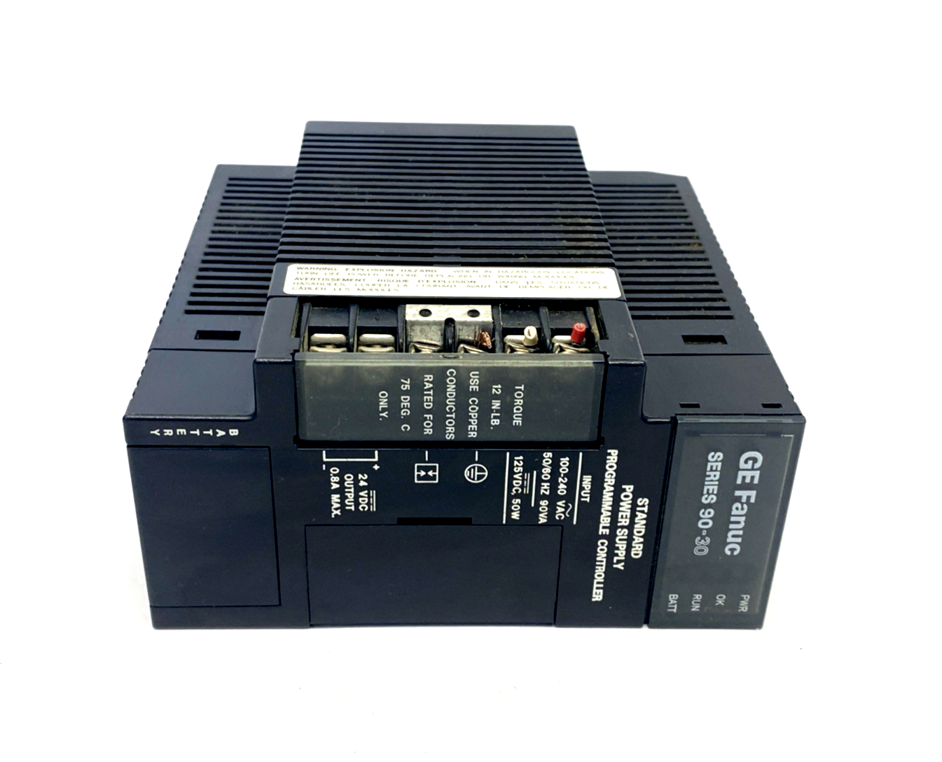 GE Fanuc IC693PWR321W Power Supply 120/240VAC 125VDC STD - Maverick Industrial Sales