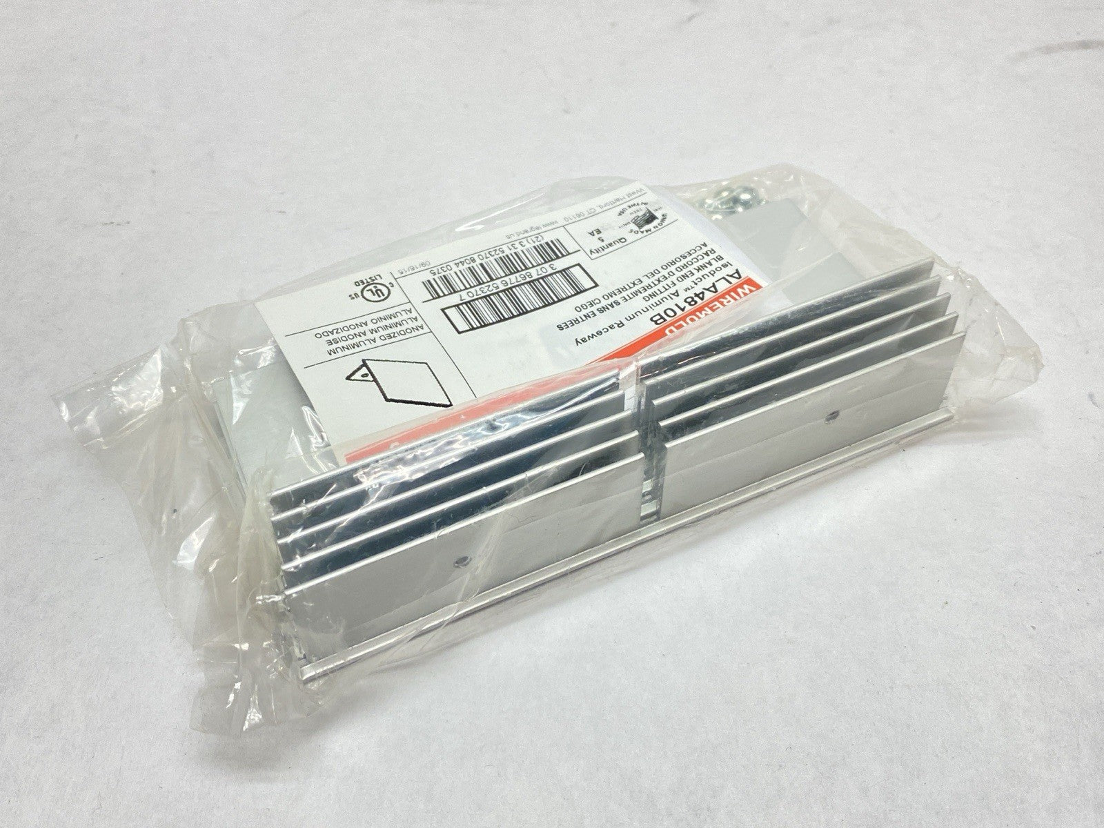 ALA4810B | Wiremold Blank End Fitting PACKAGE OF 5 - New - Maverick Industrial Sales