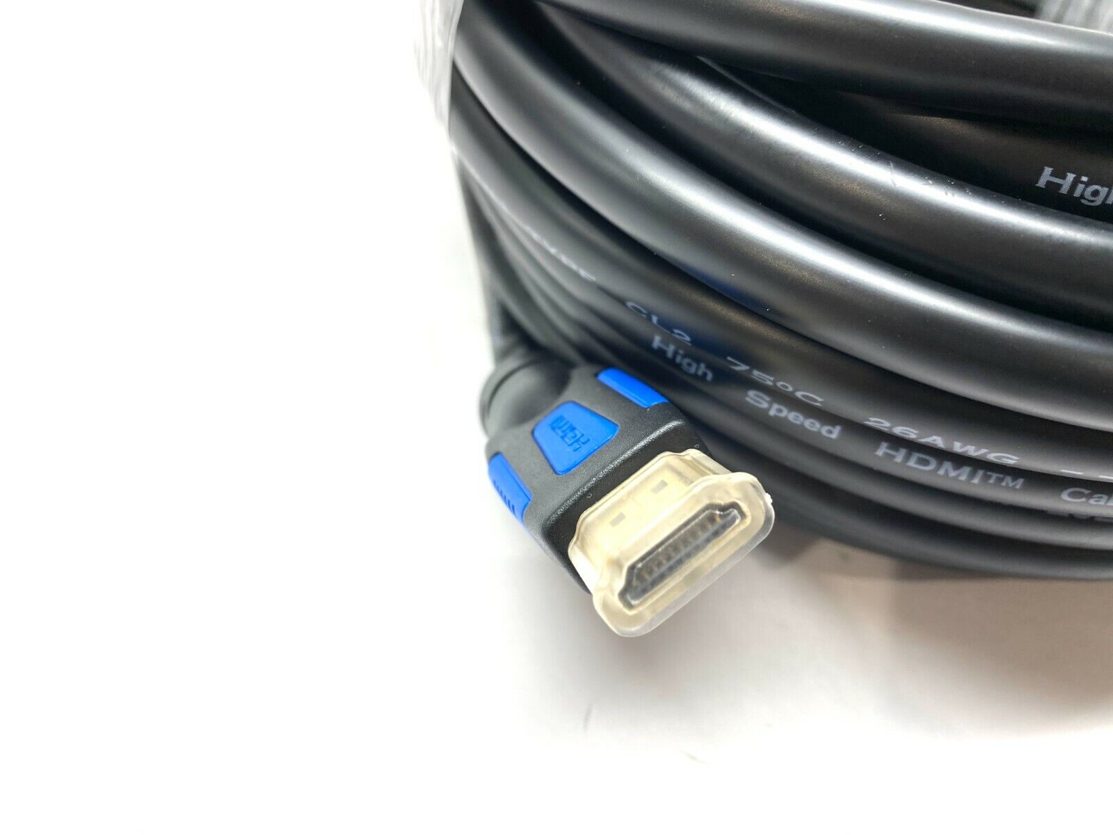 C2G 29684 Gripping Connector HDMI Standard Speed WI Ethernet Cable 35' Feet - Maverick Industrial Sales