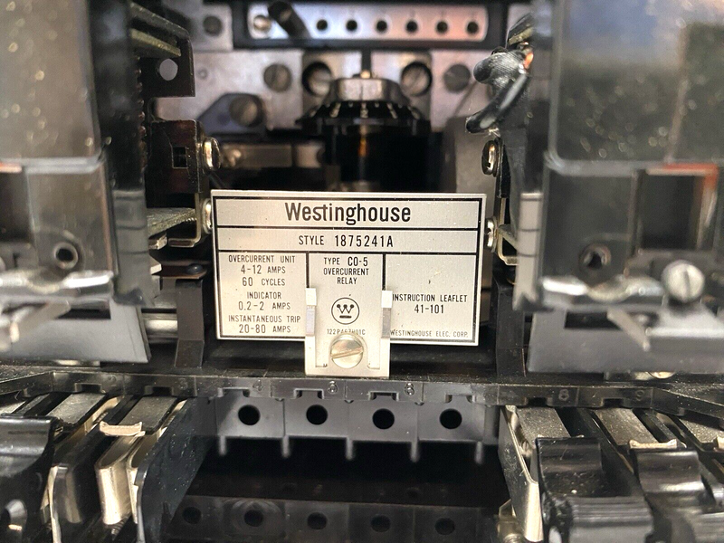 Westinghouse 1875241A Overcurrent Relay Type CO-5 - Maverick Industrial Sales