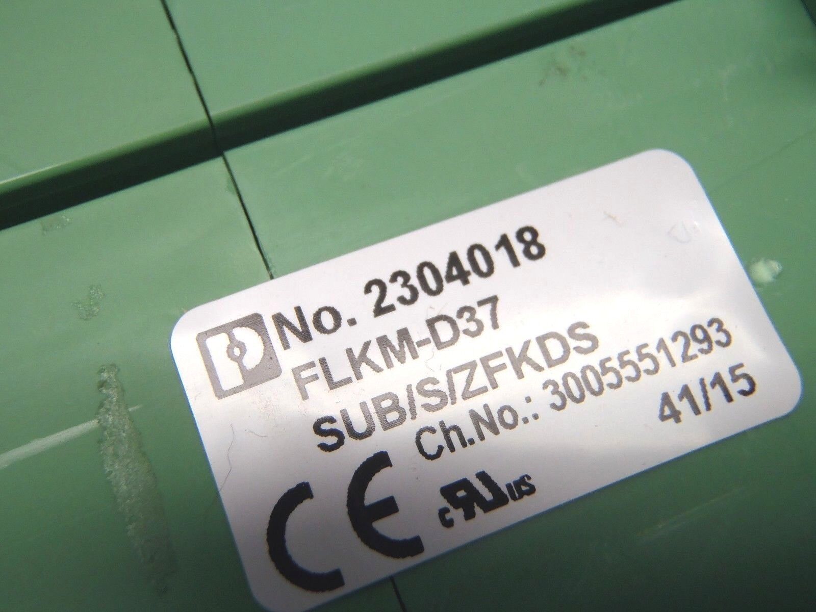 Phoenix Contact FLKM-D37 SUB/S/ZFKDS Interface Module 2304018 - Maverick Industrial Sales