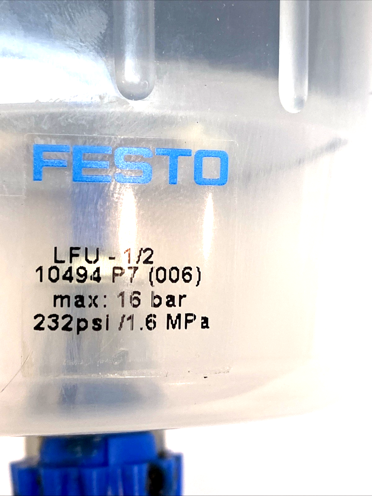 Festo LFU-1/2 Filter Silencer 10494 232PSI - Maverick Industrial Sales