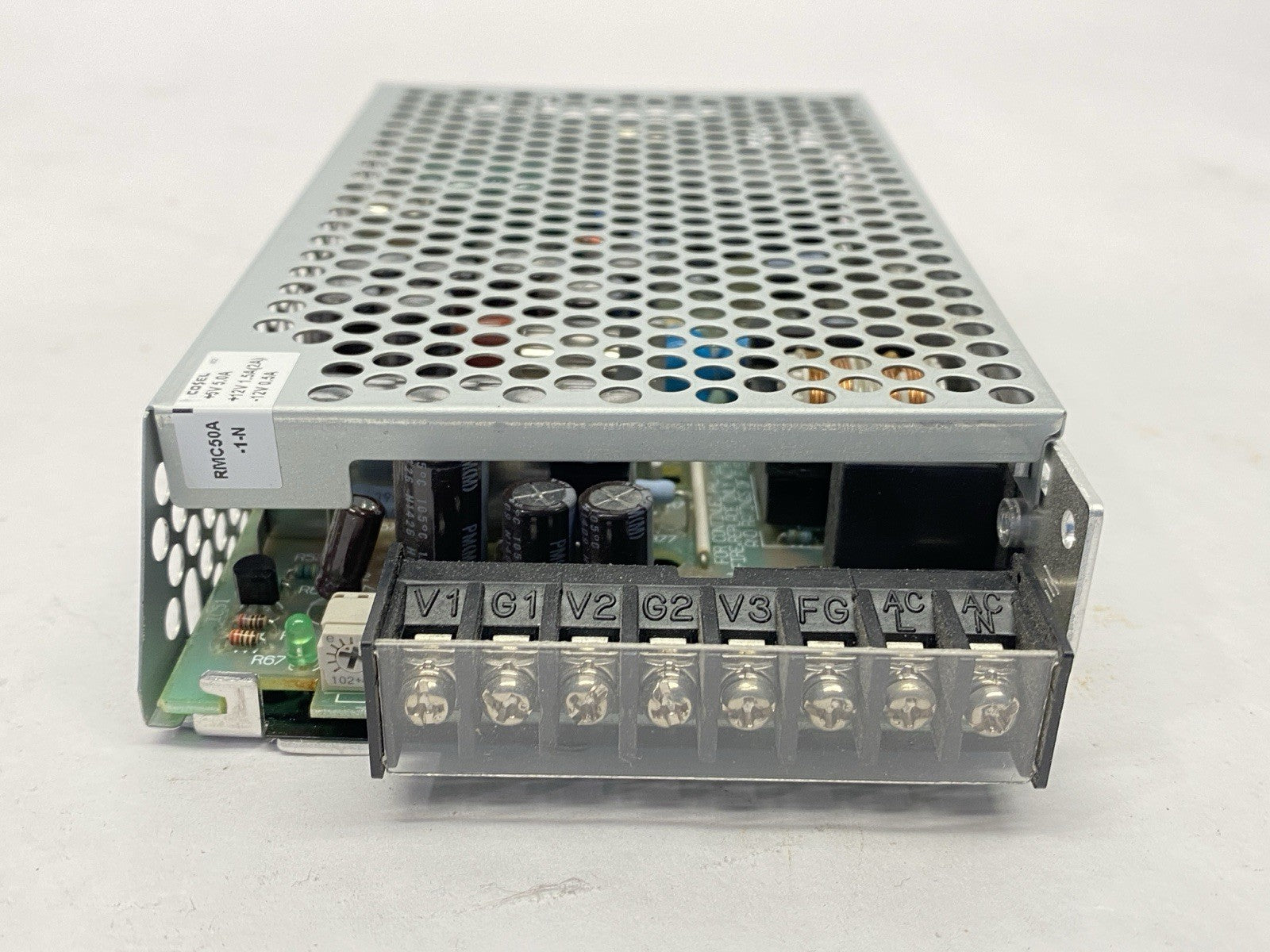 RMC50A-1 | Cosel Power Supply 5A 5V 1.5A 12V 1.5A 100-120VAC - Used - Maverick Industrial Sales