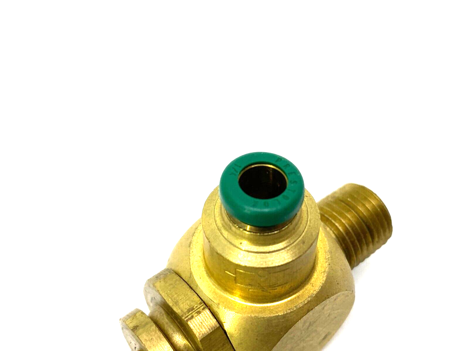 Parker 3251-2525 Brass Flow Control Valve 1/4" Tube 1/4" NPT Thread 32512525 - Maverick Industrial Sales
