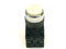 ABB MP3-21W White Illuminated Momentary Pushbutton w/ 2 N.O. Contacts - Maverick Industrial Sales