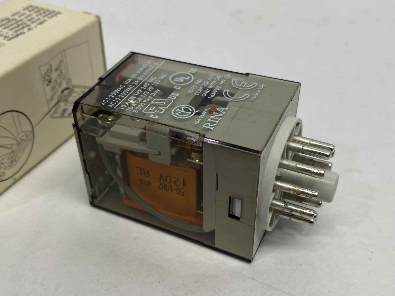 Allen Bradley 700-HA33A1 Ser. D Direct Plug-In Relay 10A 3 C/O 120VAC - Maverick Industrial Sales
