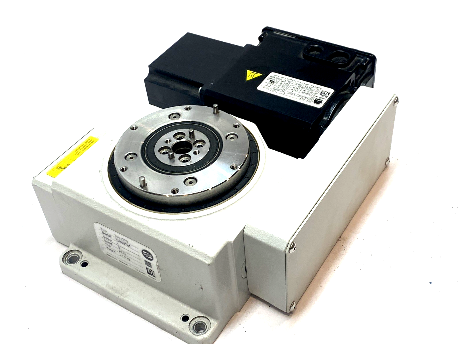 TC0120G | Weiss Rotary Indexing Table 120mm Flange High Precision Cam Indexer - Used - Maverick Industrial Sales