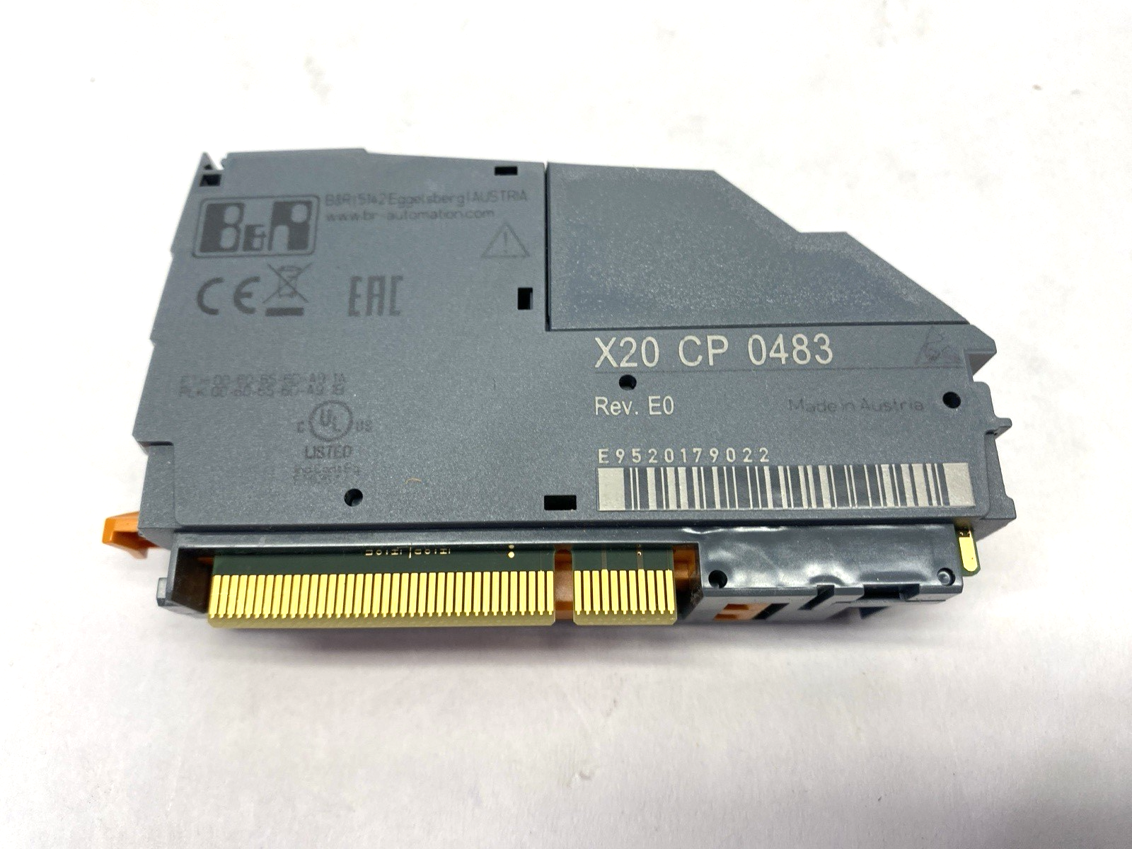 B&R Automation X20CP0483 Rev. E0 Compact-S CPU Controller Powerlink & Ethernet - Maverick Industrial Sales