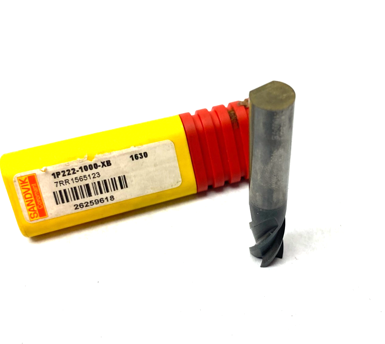 1P222-1000-XB 1630 | Sandvik CoroMill® Plura Solid Carbide End Mill 26259618 - New – Open box - Maverick Industrial Sales