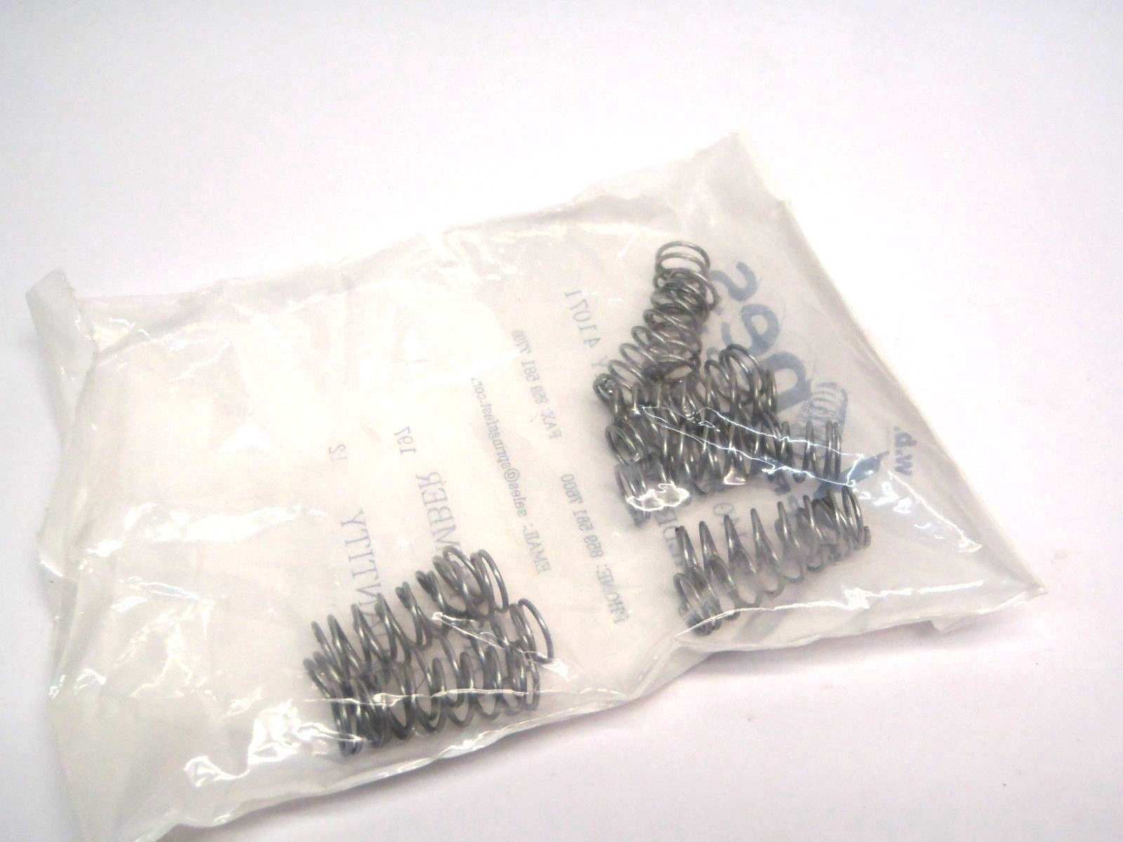 Jones Spring 197 Compression Spring 0.375OD 0.035 Music Wire 1 In PACK OF 12 - Maverick Industrial Sales