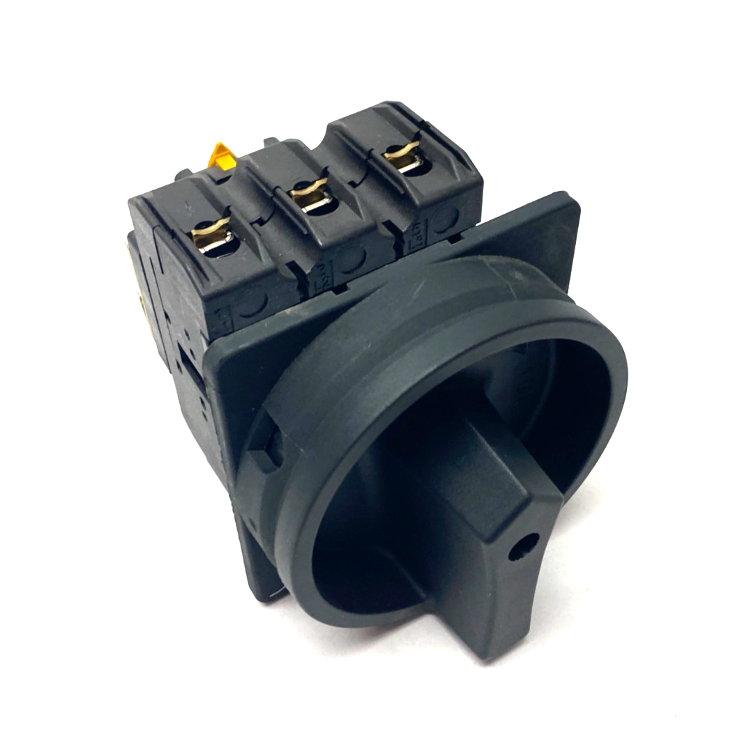 Eaton Moeller P3-63/EA/SVB-SW Rotary Disconnect Main Switch, Flush Mount, Black - Maverick Industrial Sales