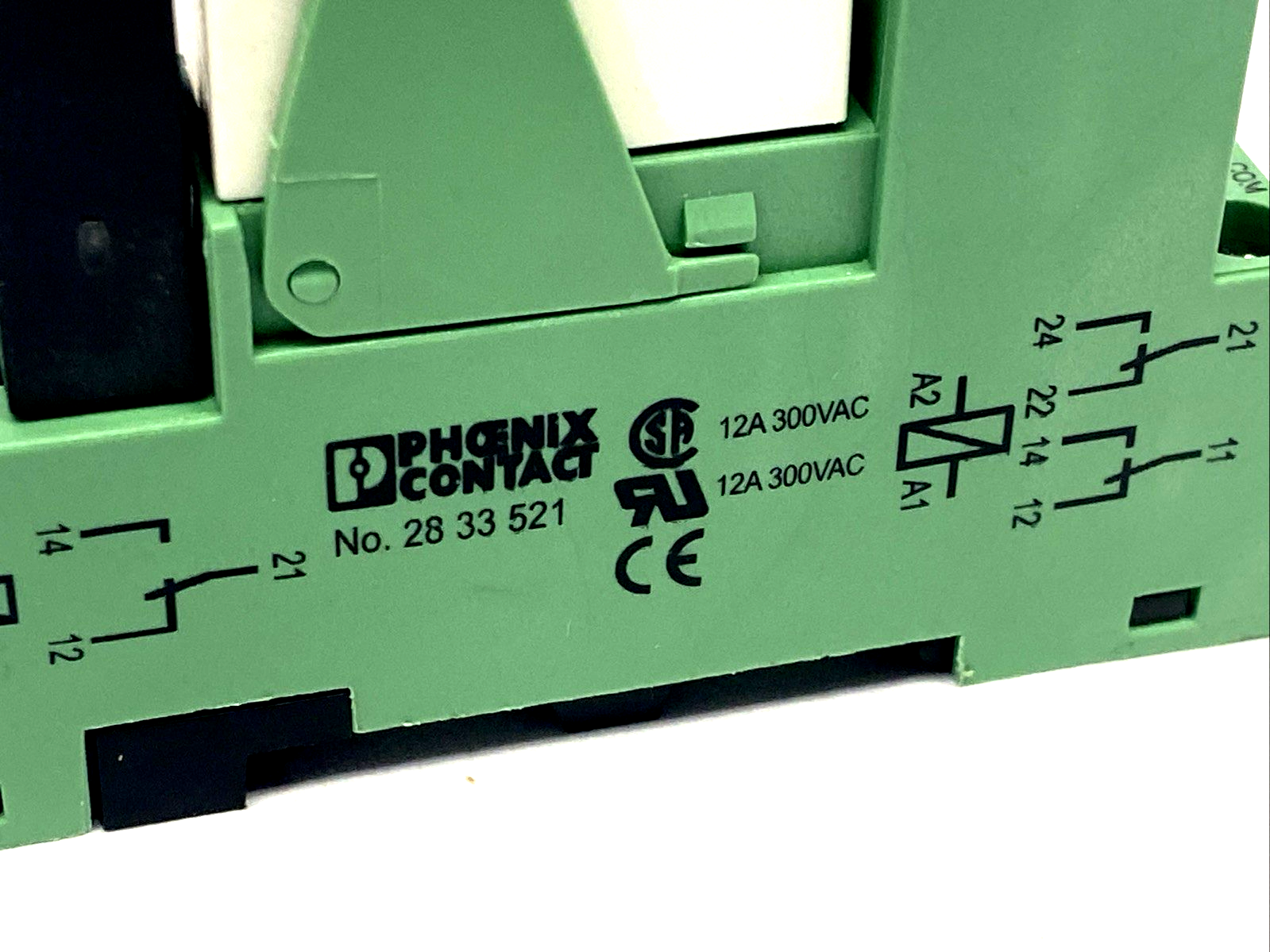 PR1-BSC3/2X21,REL-MR- 24DC/21HC | Phoenix Contact REL-MR- 24DC/21HC Relay 2961312 PR1-BSC3/2X21 Base 2833521 - Used - Maverick Industrial Sales