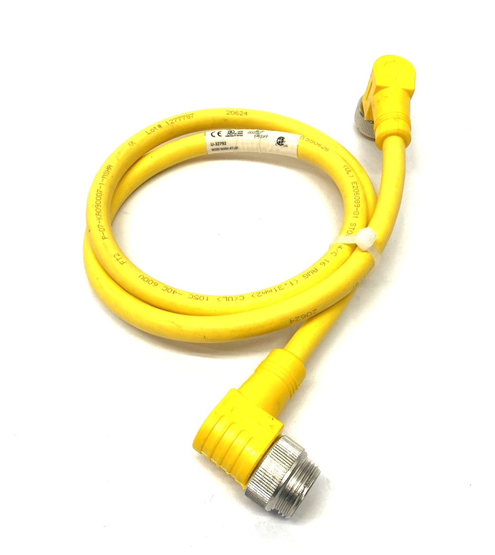 WSM WKM 47-1M | Turck U-32792 Minifast Double Ended Power Cable - New Other - Maverick Industrial Sales