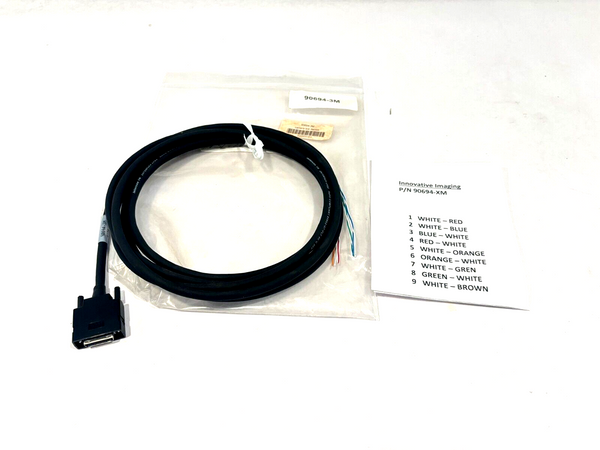 Innovative Imaging 90694-3M, 90694-XM, Camera Link Cable, 9-Wire - Maverick Industrial Sales