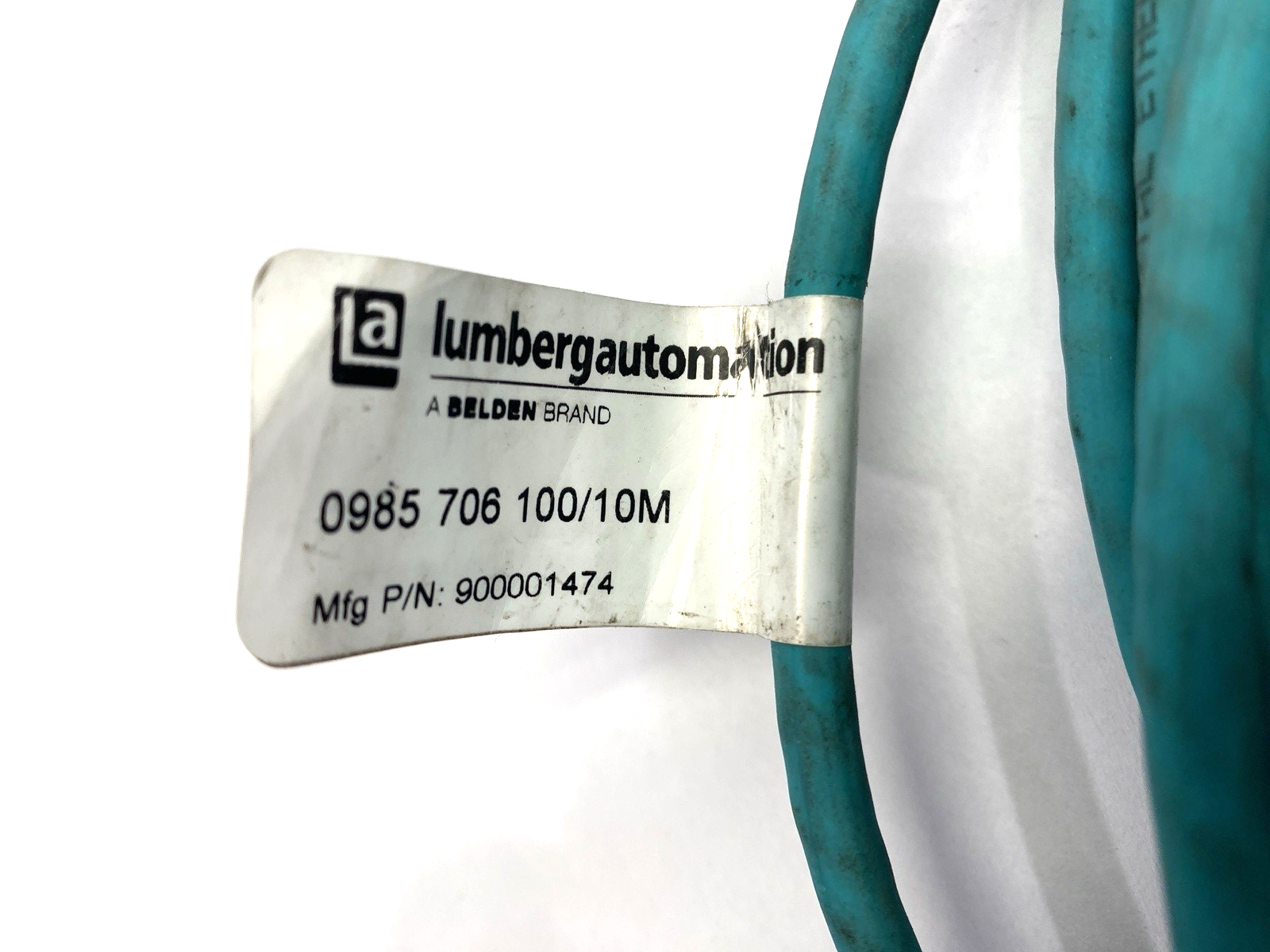 0985 706 100/10M | Lumberg Automation Double-End Conncector Cordset M12 900001474 - Used - Maverick Industrial Sales