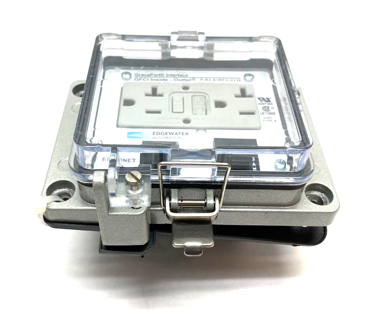 P-R2-K3RF3-U338 | Grace Tech. GracePort Ethernet Duplex Interface Panel Outlet - Used - Maverick Industrial Sales