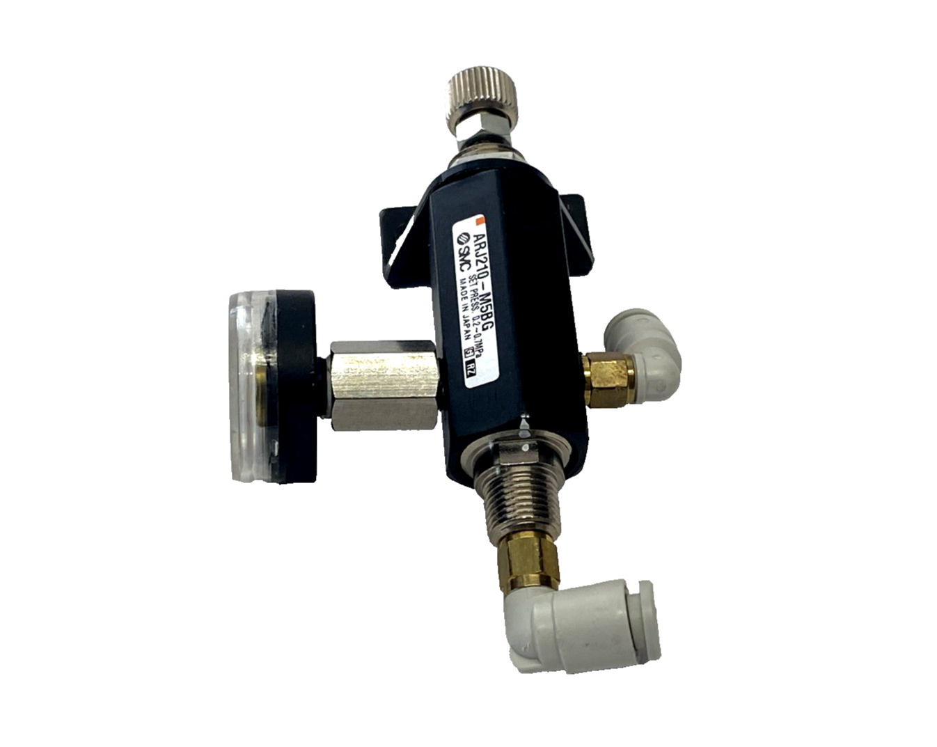 SMC ARJ210-M5BG Miniature Pneumatic Regulator 0.2 - 0.7 Mpa - Maverick Industrial Sales