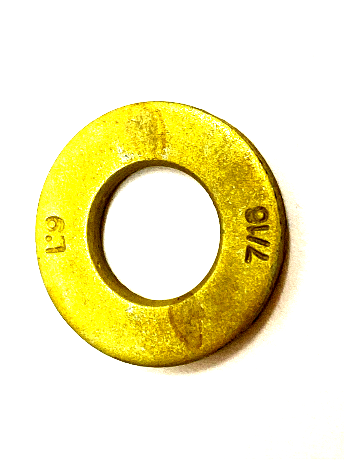 McmasterCarr 90850A250 Tension Flat Washers 7/16" SAE Zinc Yellow CR-3 PKG OF 25 - Maverick Industrial Sales