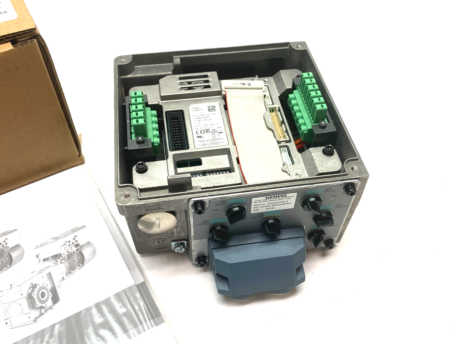 Siemens 6SL3544-0LB02-1FA0 SINAMICS CU240M PN Control Unit G110M - Maverick Industrial Sales