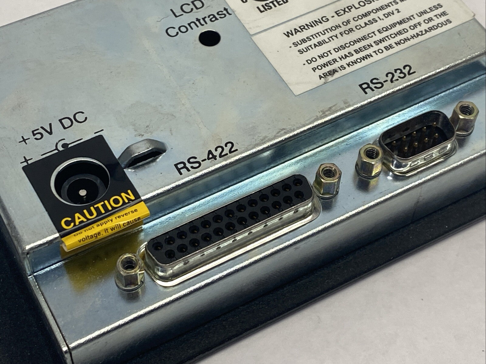 Beijer Electronics E100 Type 03210 Operating Panel 200mA 5VDC - Maverick Industrial Sales