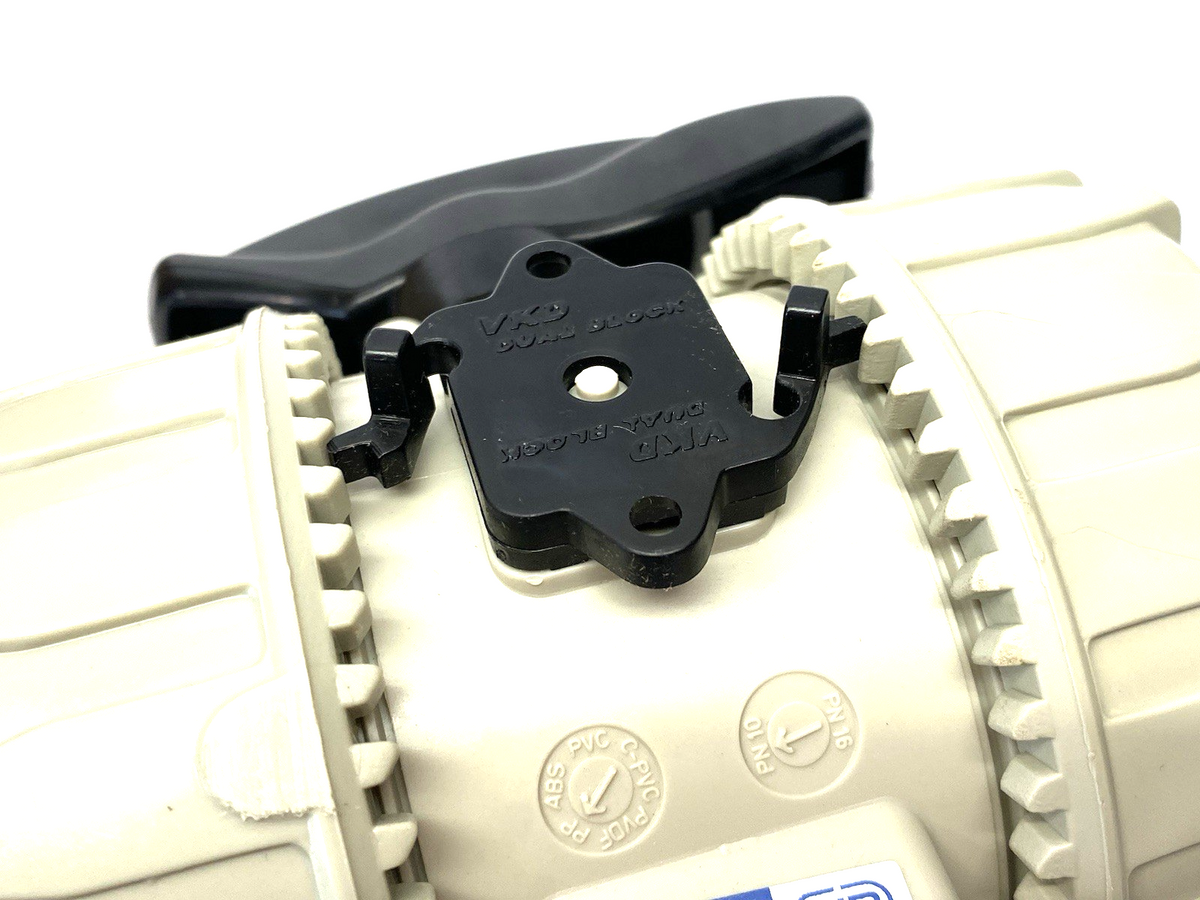 VKDFM200E | FIP DUAL BLOCK® 2-way Ball Valve, BSP Threaded Ends VKDFM 2" EPDM - New – Open box - Maverick Industrial Sales