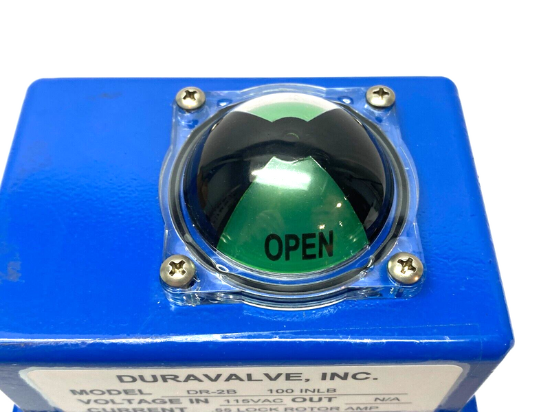 DuraValve EA7004 Electric Actuated Ball Valve 1" DM 340 w/ DR-2B Actuator - Maverick Industrial Sales