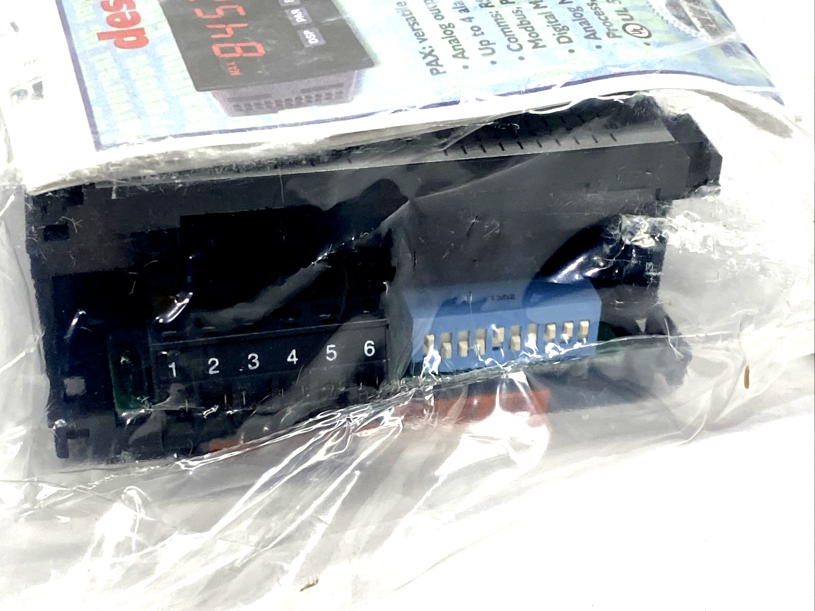 Red Lion APLPV401 Apollo Panel Meter Process Voltmeter w/12VDC Excitation Supply - Maverick Industrial Sales