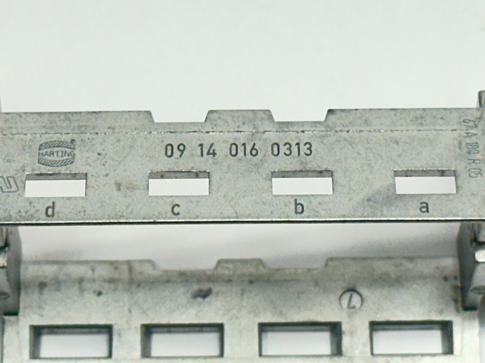 Harting 09140160313 Han Modular Frame 16 Housing 4 Module A-D - Maverick Industrial Sales
