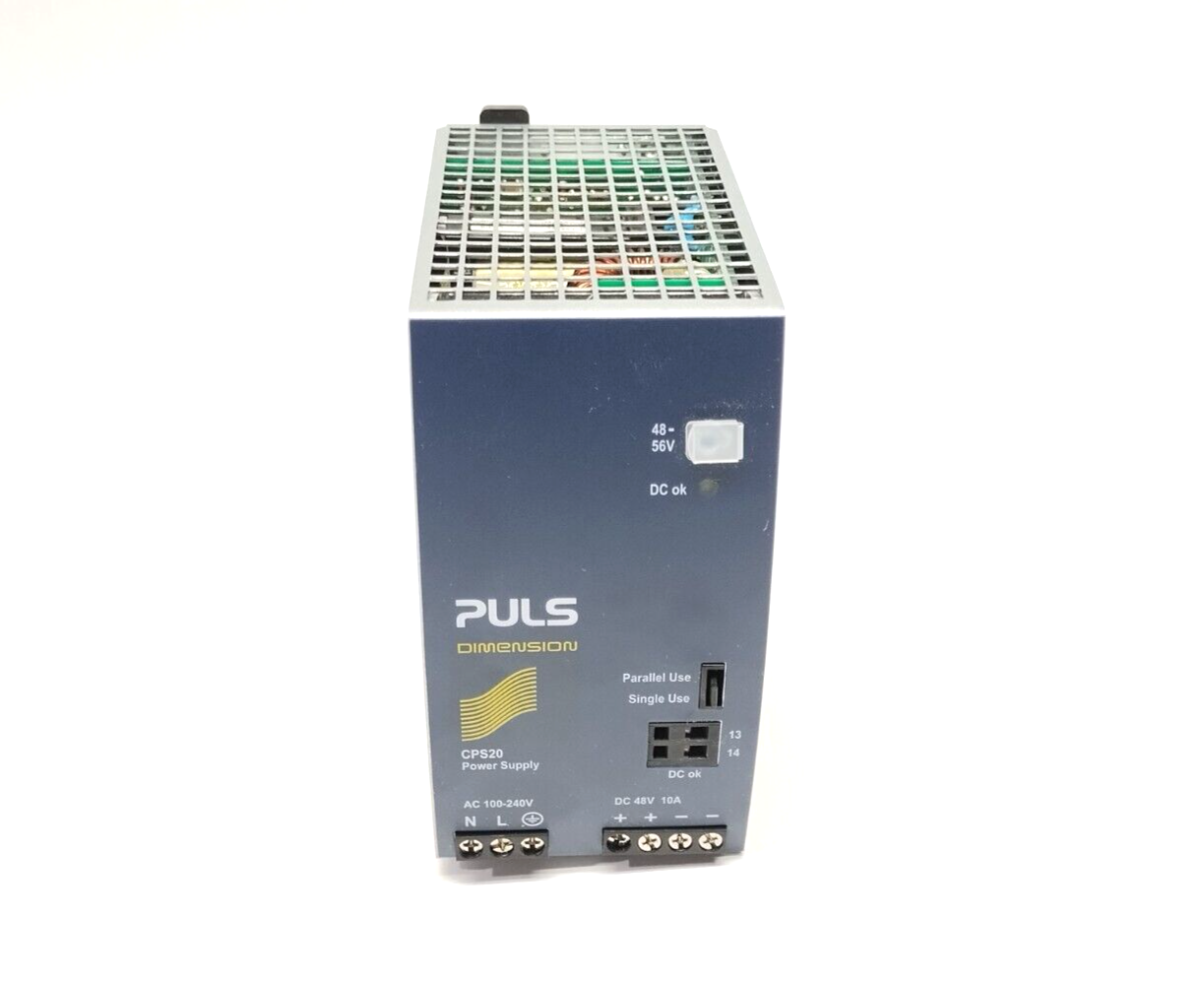 PULS CPS20.481 Power Supply 1-Phase 120-240VAC 48VDC 10A 480W - Maverick Industrial Sales