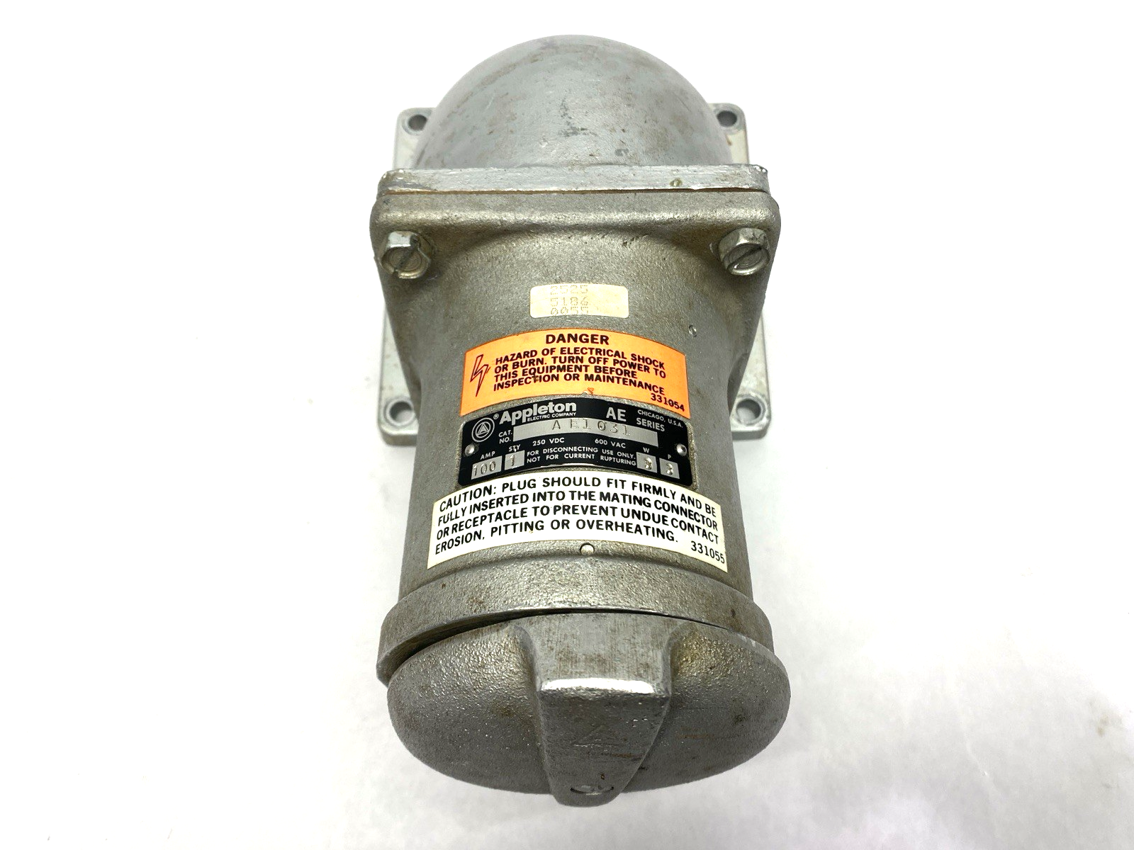 AE1031 | Appleton Receptacle w/ Angle Adapter 45° - Used - Maverick Industrial Sales