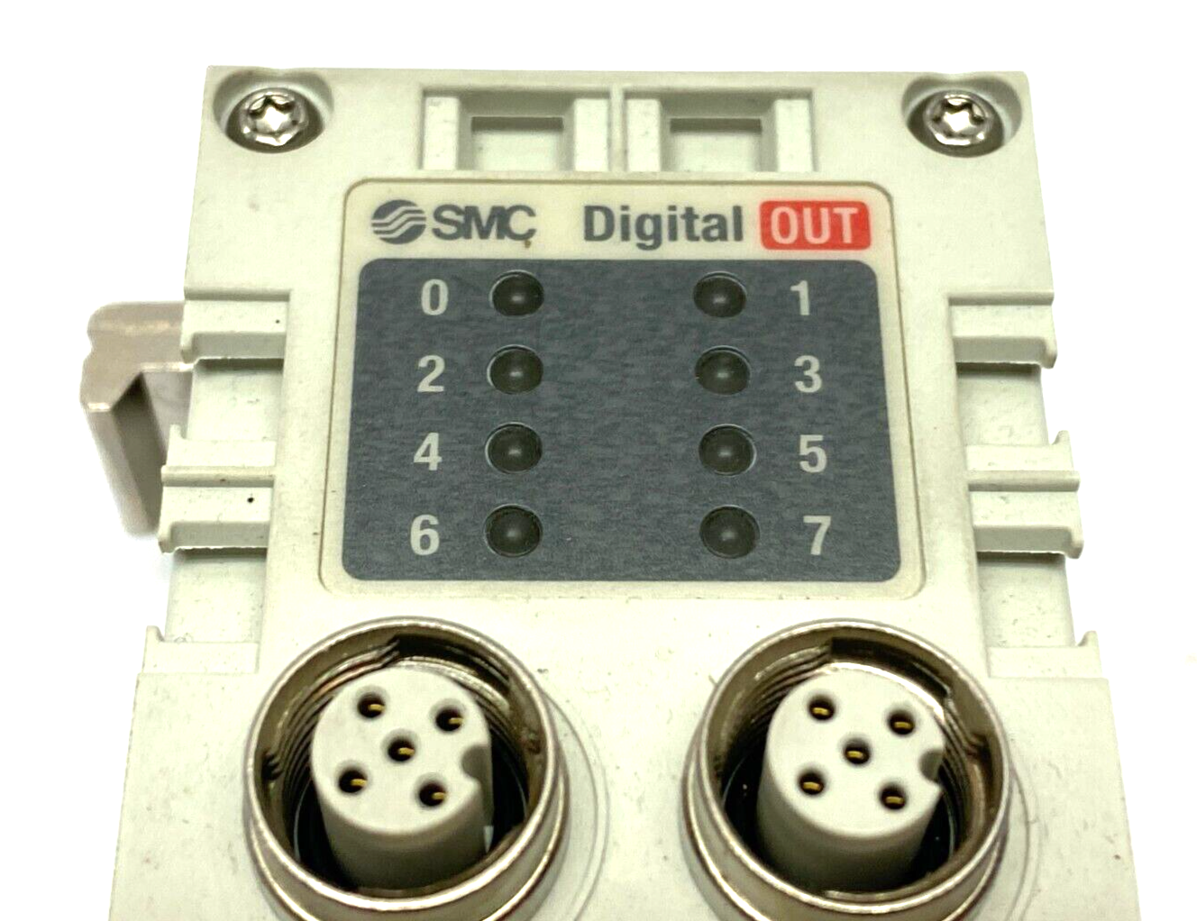 SMC EX600-DYPB Digital Output Module 8-Point PNP 4 x M12 24VDC - Maverick Industrial Sales