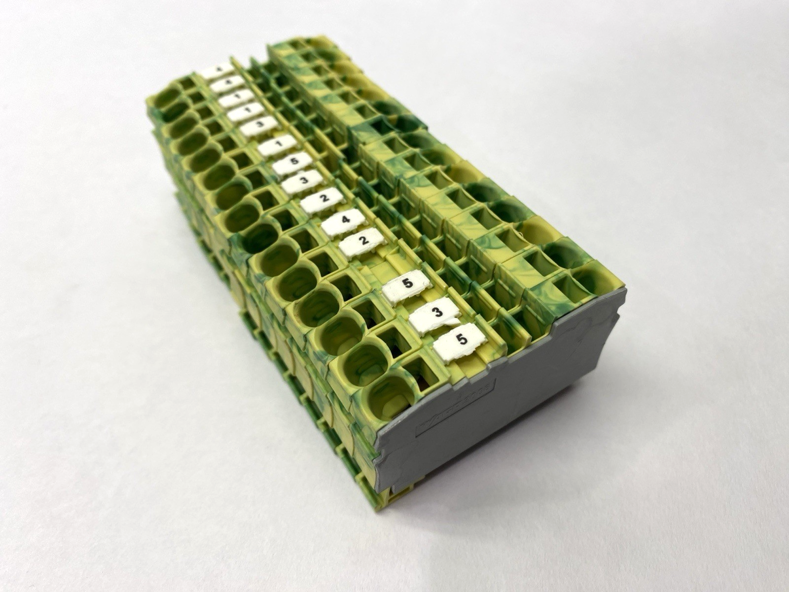 2006-1207 | Wago Topjobs Ground Terminal Block LOT OF 15 - Used - Maverick Industrial Sales