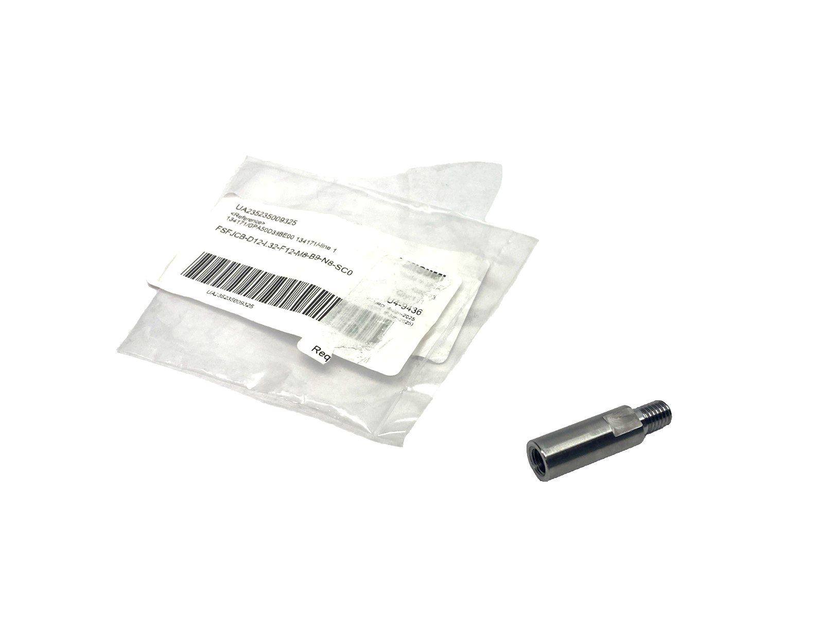 MiSUMi FSFJCB-D12-L32-F12-M8-B9-N8-SC0 Linear Shaft 12mm Dia. x 32mm L M8 Thread - Maverick Industrial Sales