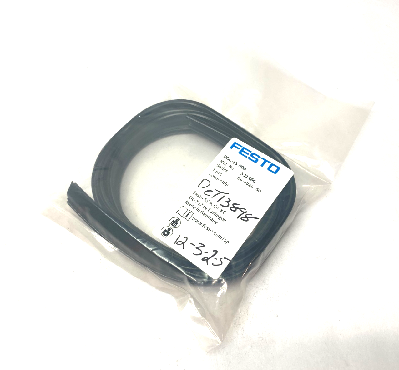 Festo DGC-25-800 Cover Strip 531166 - Maverick Industrial Sales