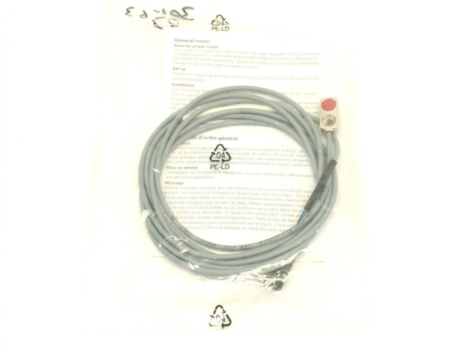 Baumer IFFM 08N17/000363 Subminiature Inductive Proximity Switch 10-30 VDC - Maverick Industrial Sales