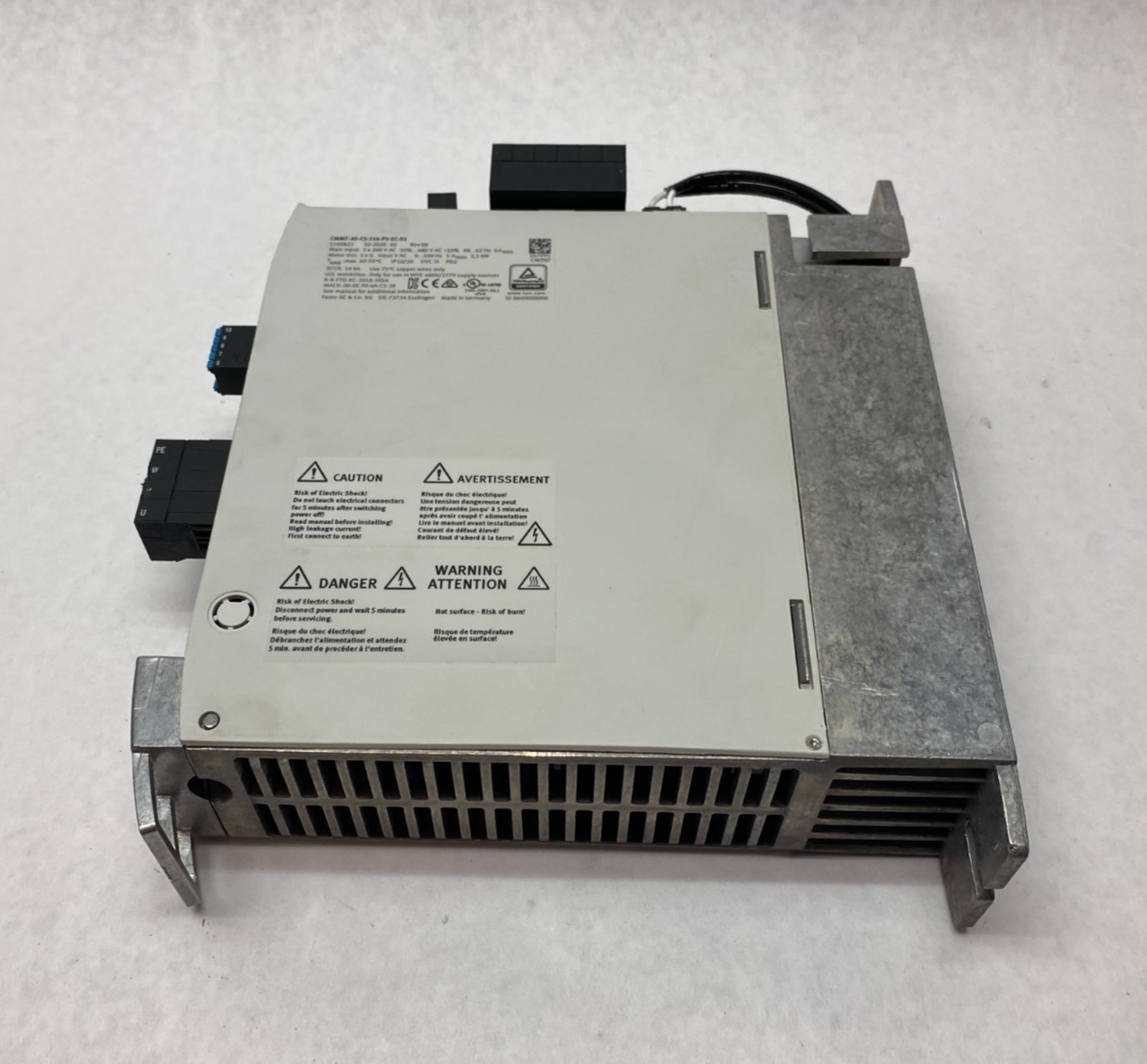 Festo CMMT-AS-C5-11A-P3-EC-S1 Servo Drive, Free Conv. Vertical Mount 5340823 - Maverick Industrial Sales