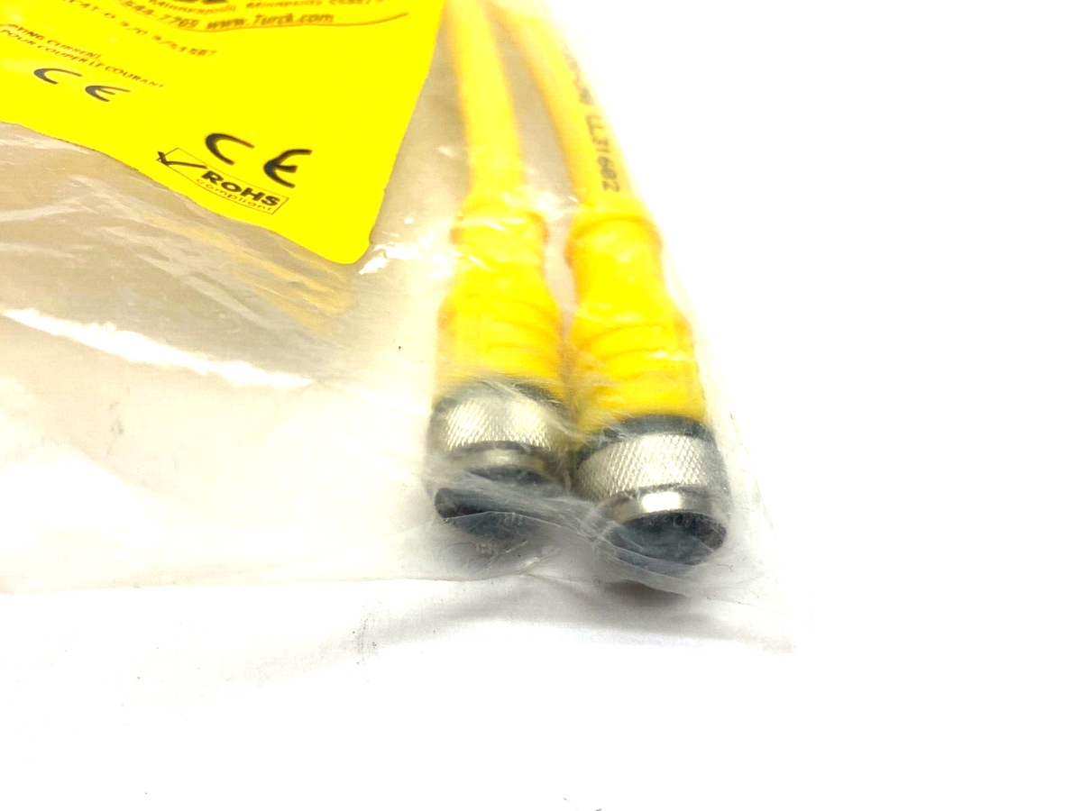 YBZ2-FSM4.4/2RKC4T-0.3/0.3/S1587, U2-08011 | Turck YBZ2-FSM4.4/2RKC4T-0.3/0.3/S1587 Splitter Cordset M12 4-Pin U2-08011 - New - Maverick Industrial Sales
