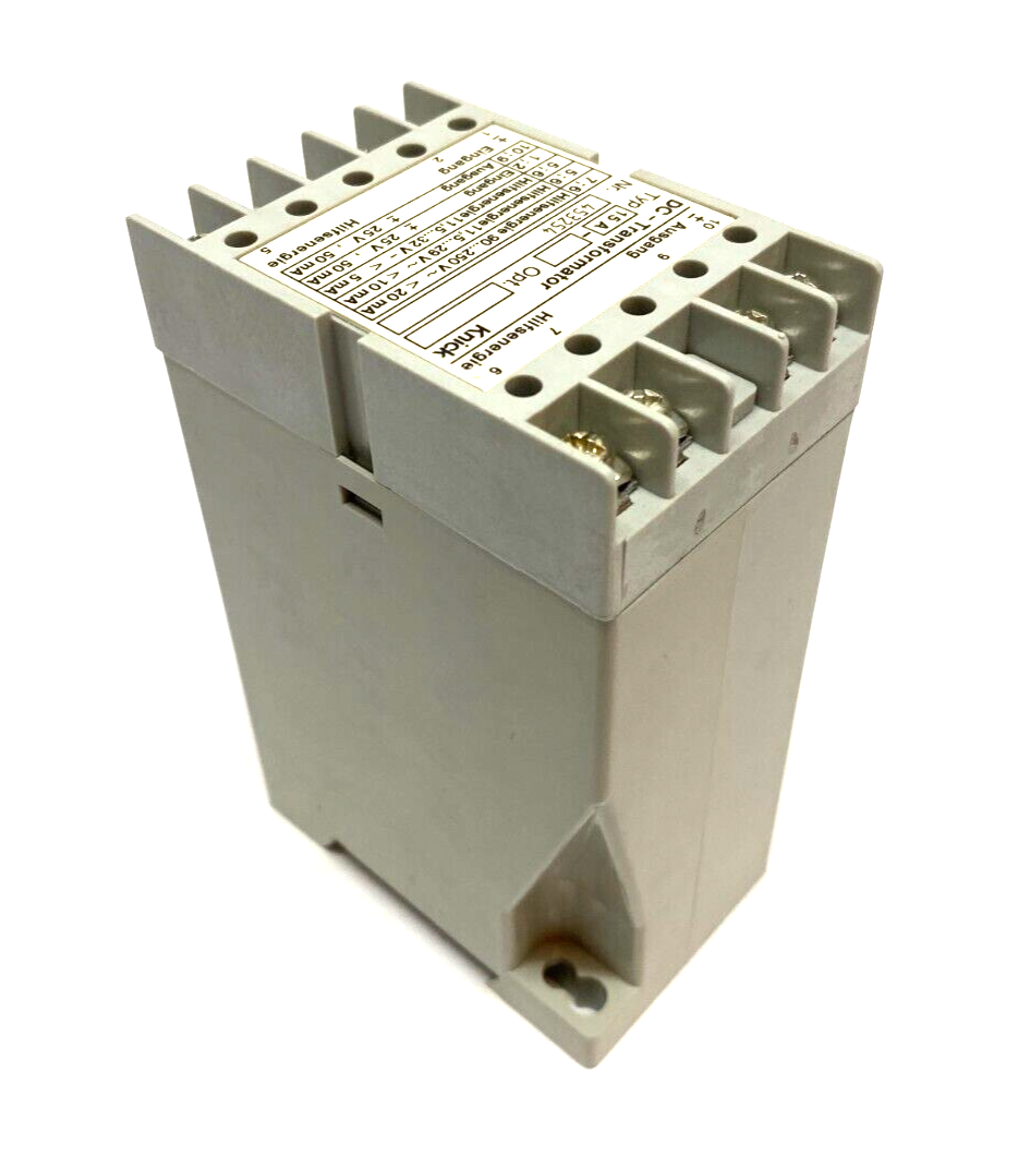E. Dold & Sohne 453254 DC Transformator Knick Relay Typ 15A - Maverick Industrial Sales