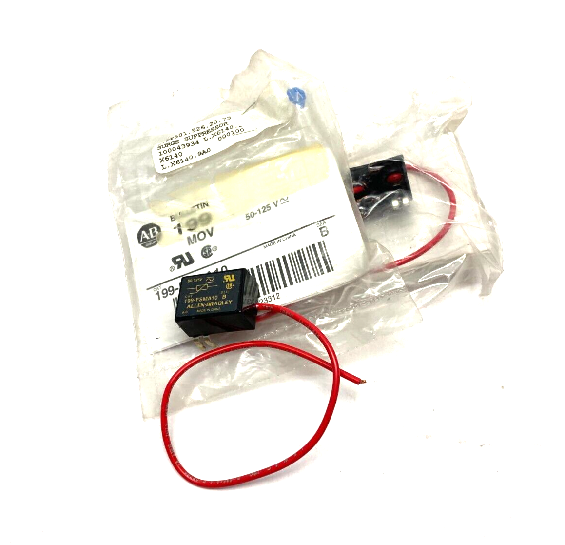 Allen Bradley 199-FSMA10 Series B Surge Suppressor 50-125V LOT OF 3 - Maverick Industrial Sales