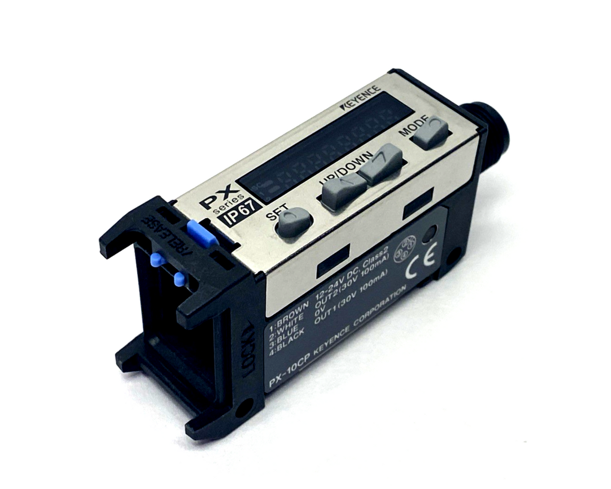PX-10CP | Keyence Heavy-Duty Photoelectric Sensor Amplifier Unit, Connector Type - New - Maverick Industrial Sales